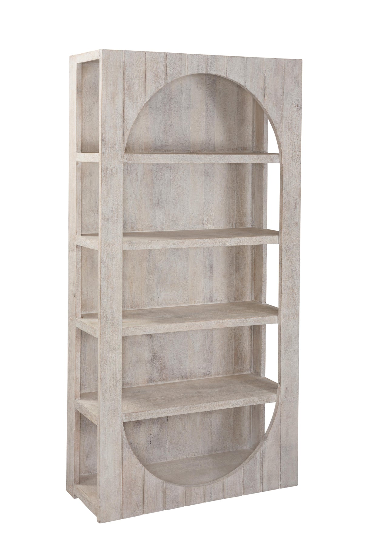 Bassett White Wash Mango Bali Bookcase