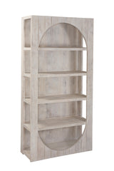 Bassett White Wash Mango Bali Bookcase