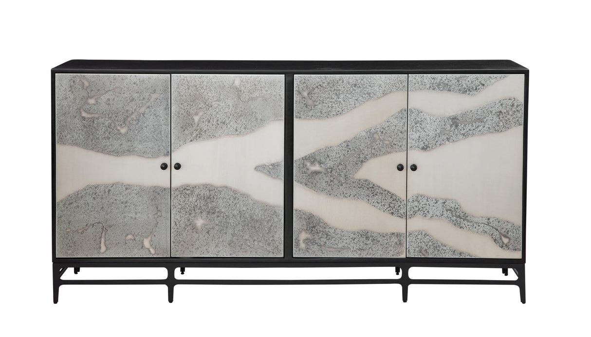 Bassett Acid washed iron Caspar Iron Sideboard