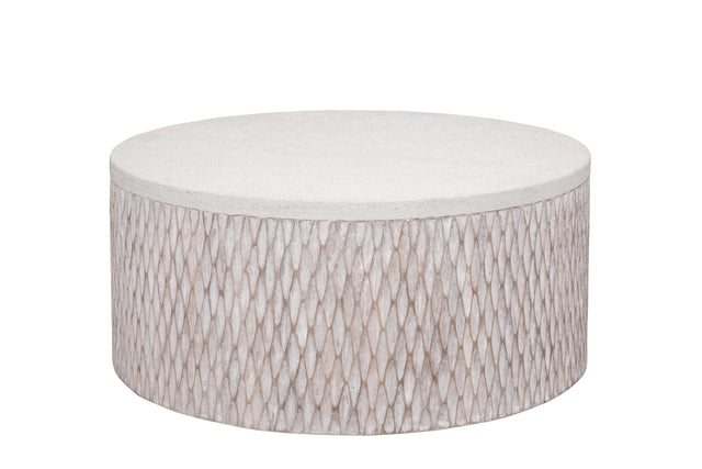 Bassett White wash mango. Brewer Accent Cocktail Table