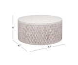Bassett White Brewer Accent Coffee Table