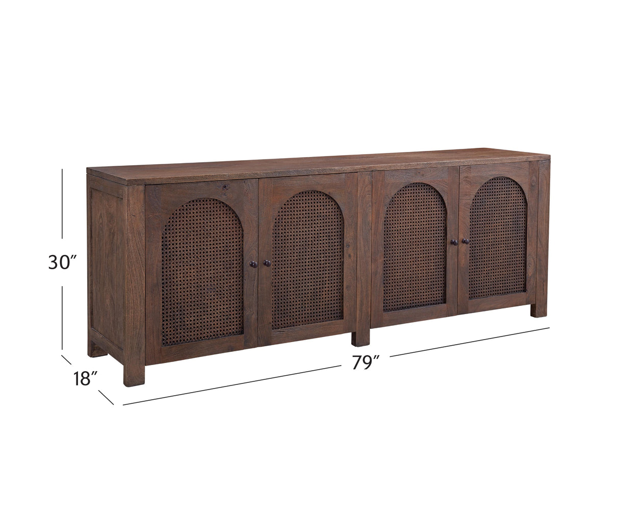 Bassett Antique Walnut Walsh Server