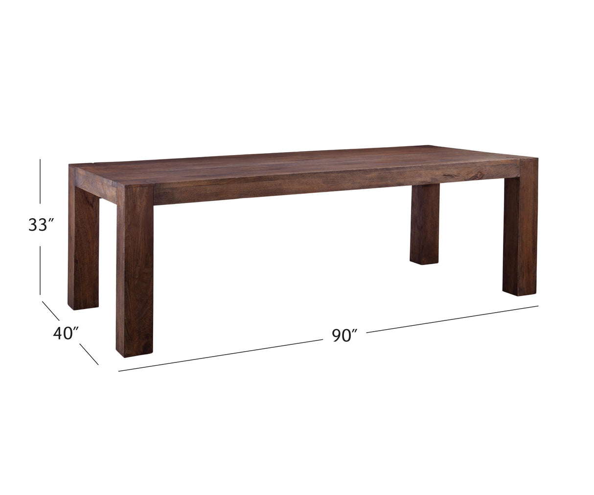 Bassett Brown Walsh Dining Table