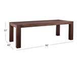 Bassett Brown Walsh Dining Table