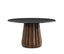 Bassett Black marble/ Royal Brown Mango Jennings Dining Table
