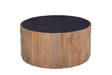Bassett Dark Brown/Natural Mango Adrienne Cocktail Table
