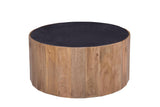 Bassett Dark Brown/Natural Mango Adrienne Cocktail Table