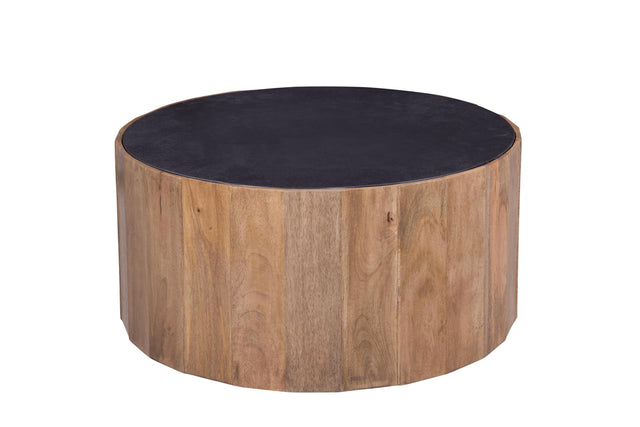 Bassett Dark Brown/Natural Mango Adrienne Cocktail Table