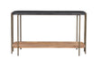 Bassett Dark Brown/Natural Mango Adrienne Console Table