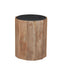Bassett Dark Brown/Natural Mango Adrienne End Table