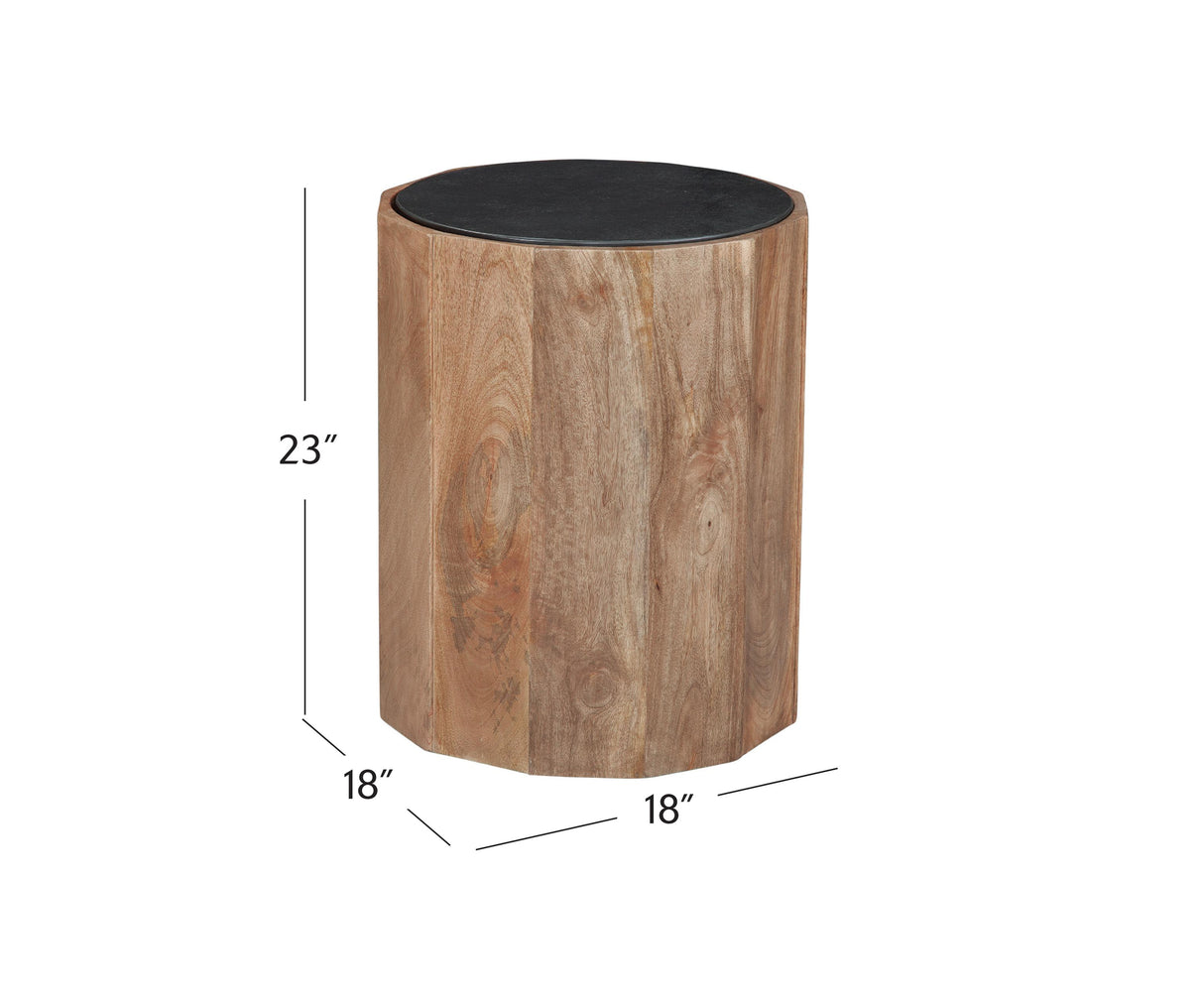 Bassett Brown Adrienne End Table