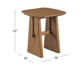 Bassett Natural Pine Knox End Table