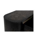 Bassett Ebony Mappa Burl with Gold Langford Server