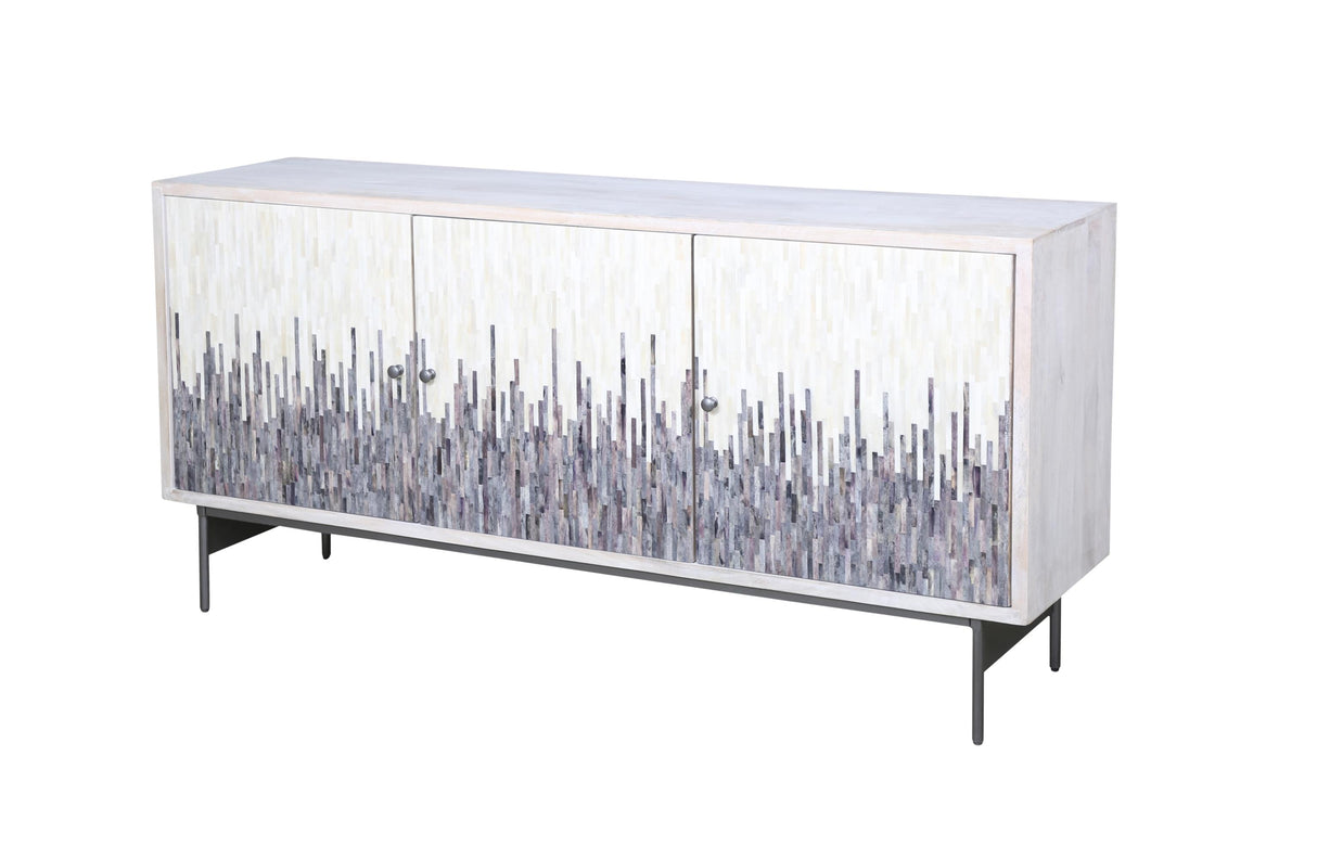 Bassett White Zooey Server