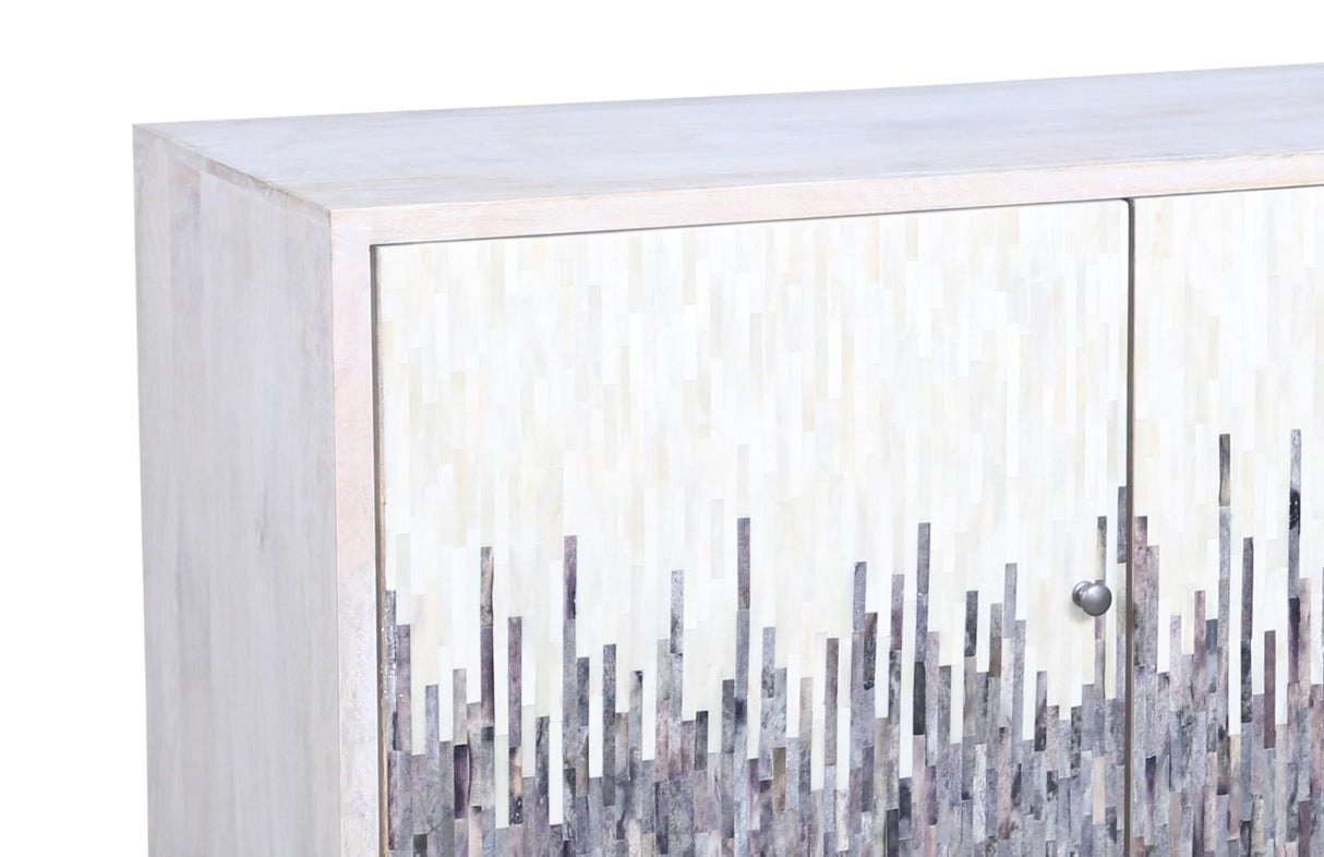 Bassett White Zooey Server