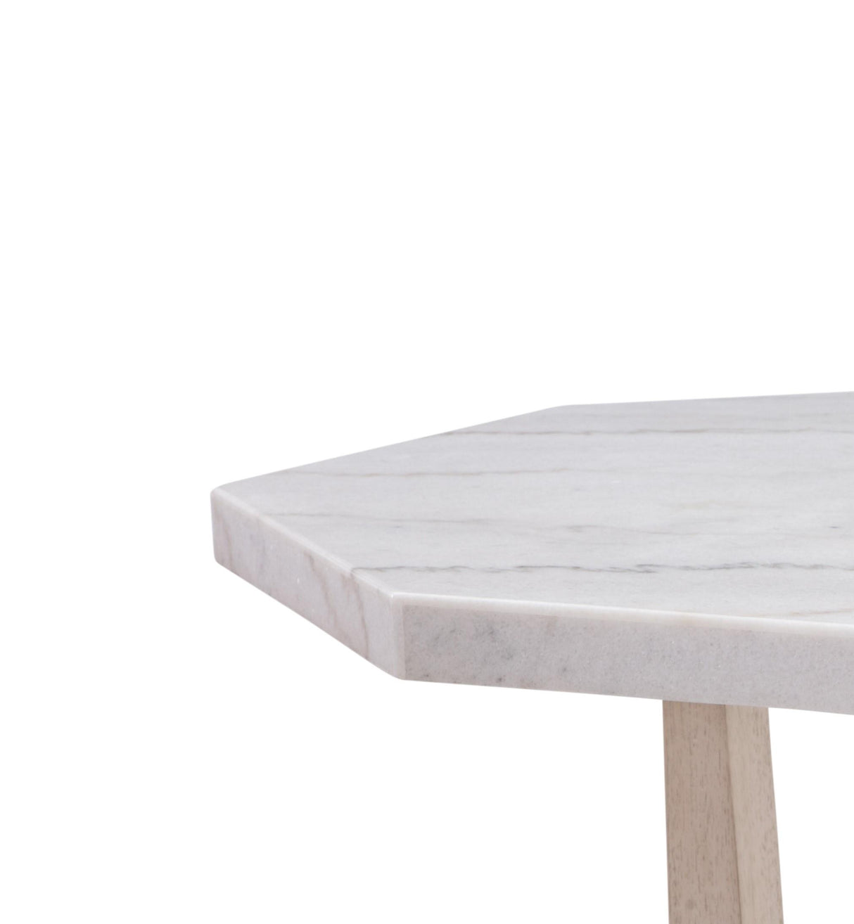 Bassett White Newport Dining Table