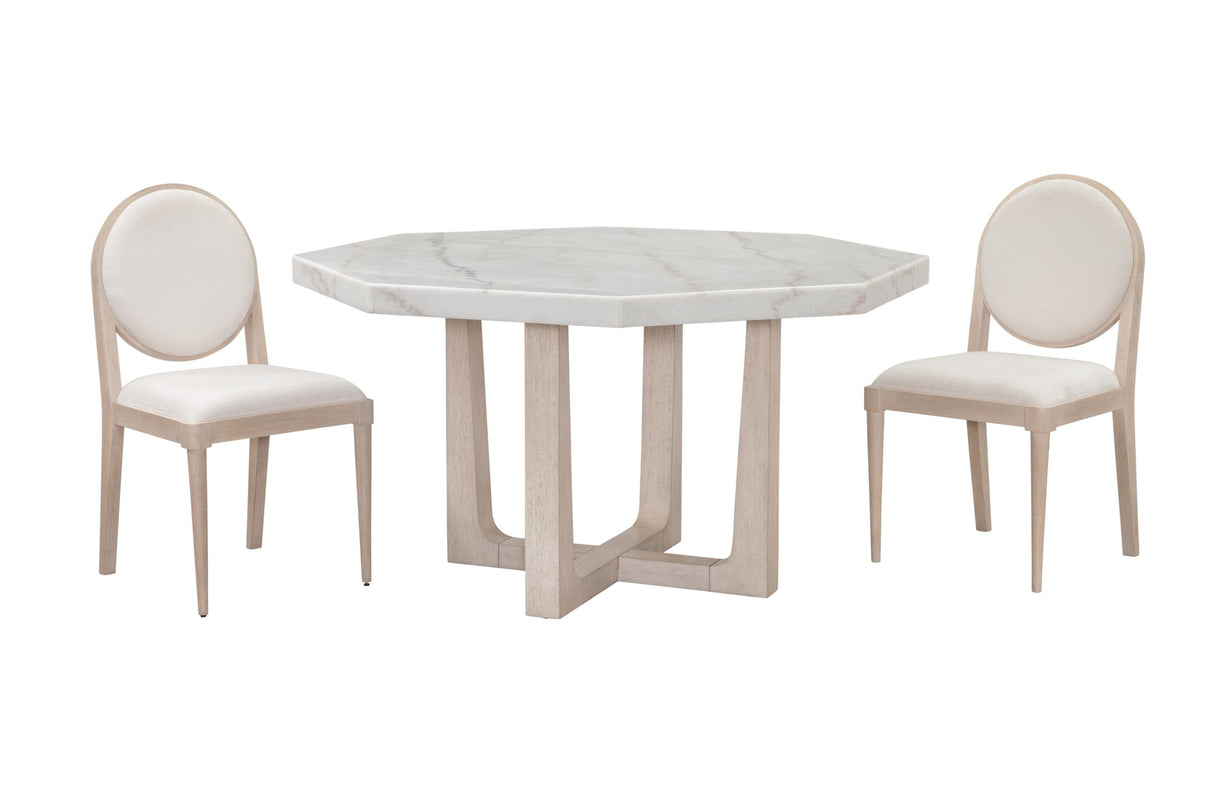 Bassett White Newport Dining Table