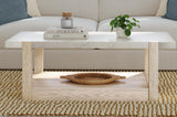 Bassett Sunbleached Ash Newport Rectangular Cocktail Table
