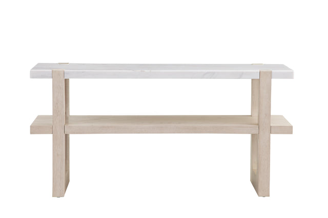 Bassett Ash veneer Newport Console Table