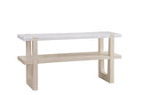 Bassett Ash veneer Newport Console Table