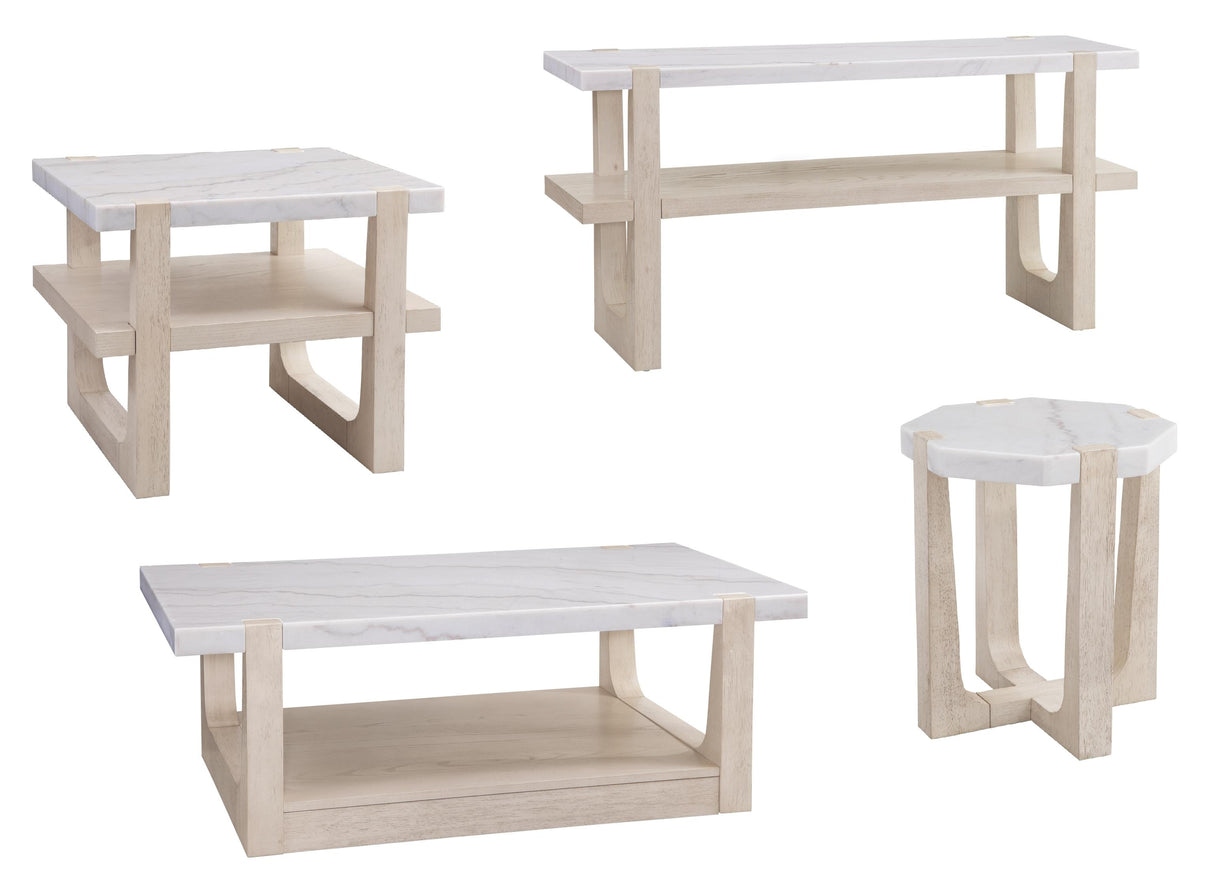 Bassett Ash veneer Newport Console Table