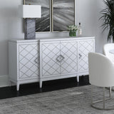 Bassett White Farrow Server