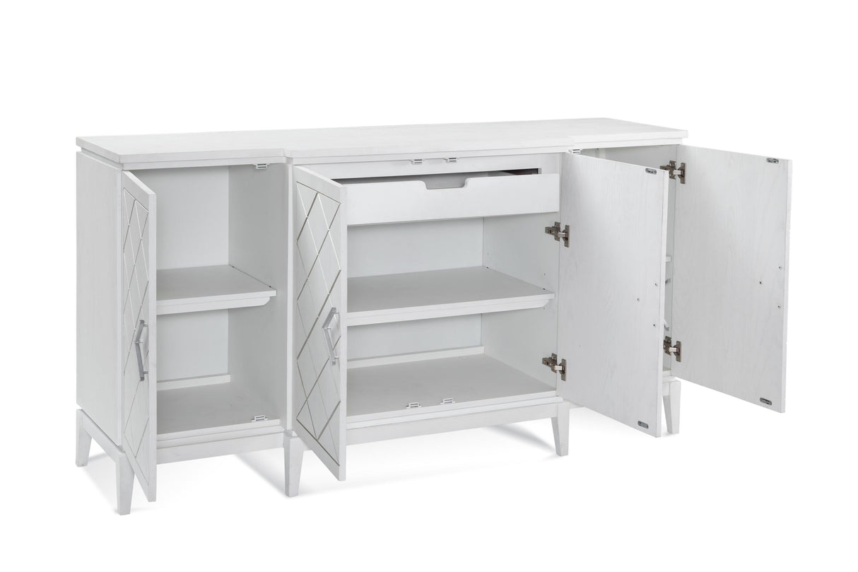 Bassett White Farrow Server