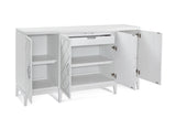 Bassett White Farrow Server