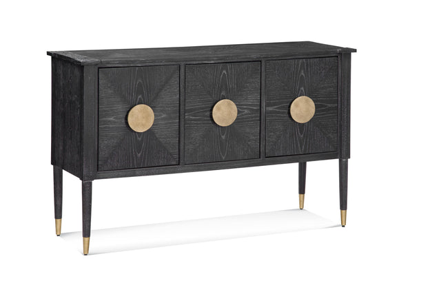 Bassett Cerused Oak Jensen Console Table