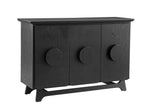 Bassett Matte Black Dunnigan Black Server