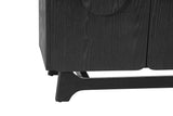 Bassett Matte Black Dunnigan Black Server