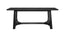 Bassett Black Matte Stain Dunnigan Dining Table