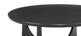 Bassett Black Dunnigan Round Coffee
