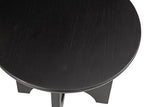 Bassett Black Dunnigan Round End Table