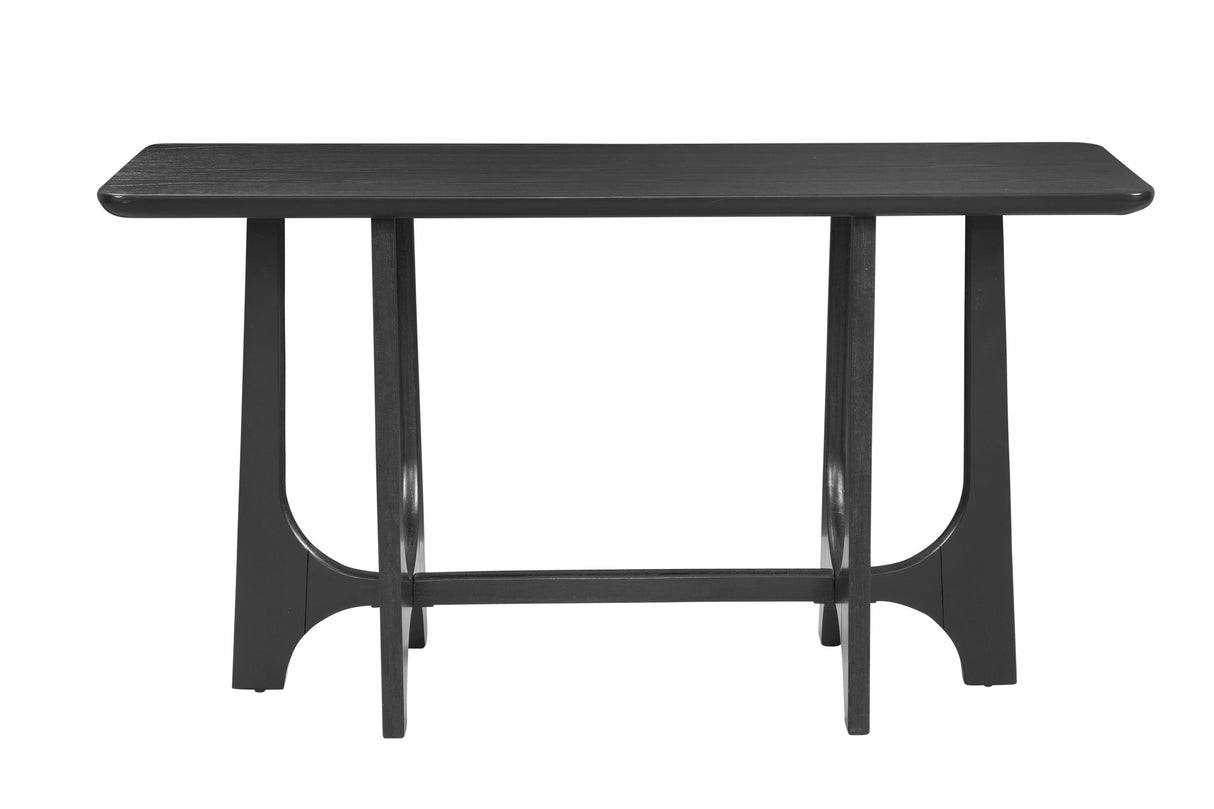 Bassett Matte Black Dunnigan Black Console