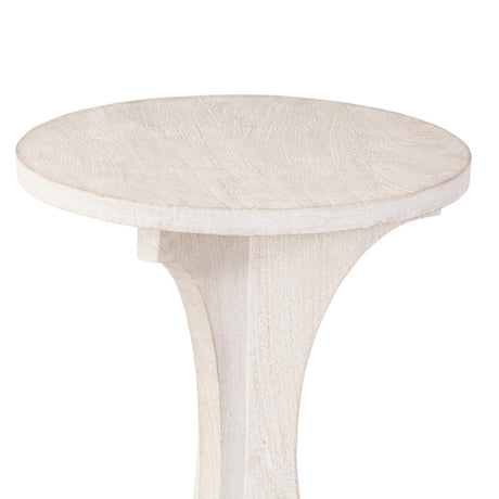 Bassett White Tait Accent Table