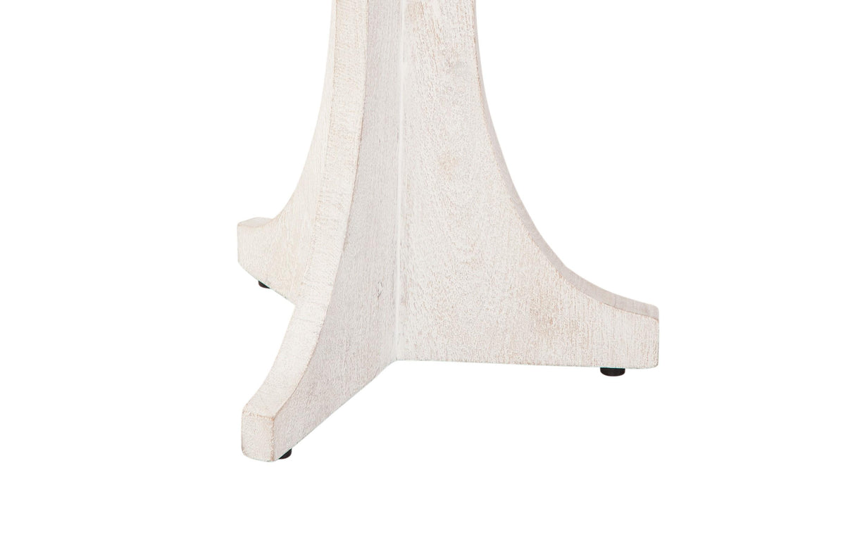 Bassett White Tait Accent Table