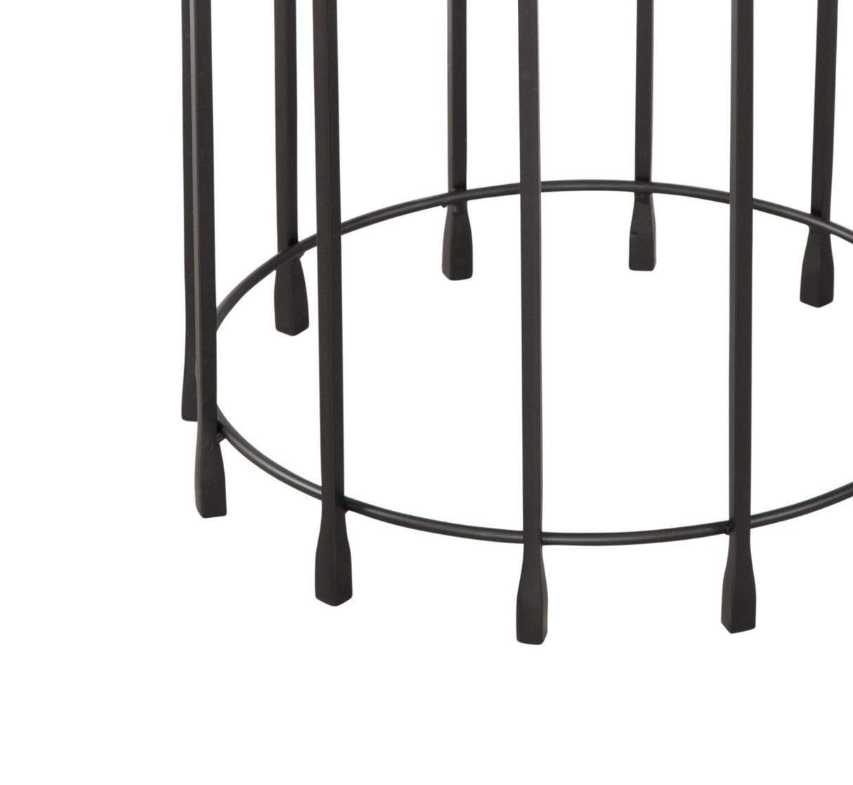Bassett Black Hartley Accent Table