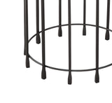 Bassett Black Hartley Accent Table