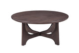 Bassett Antique Brown Oak Dunnigan Brown Oak Cocktail Table