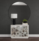 Bassett Gray Peninsula Ridge Bar Cabinet