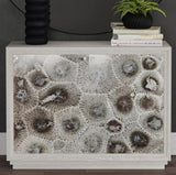 Bassett Gray Peninsula Ridge Bar Cabinet