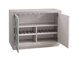 Bassett Gray Peninsula Ridge Bar Cabinet