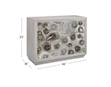 Bassett Gray Peninsula Ridge Bar Cabinet