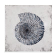 Bassett Blue Shell II Canvas Art