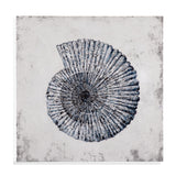 Bassett Blue Shell II Canvas Art