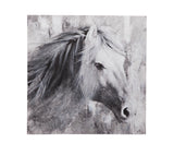 Bassett Gray Meg Canvas Art