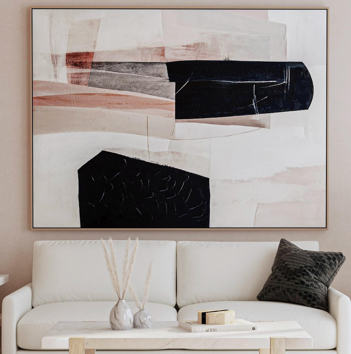Bassett Gold Frame Milano Framed Canvas