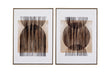 Bassett Gold Frame Together Framed Canvas Set of 2