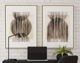 Bassett Gold Frame Together Framed Canvas Set of 2